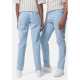 Karl Kani Small Unisex παντελόνι Signature Daisy Straight Leg Five Pocket Denim
